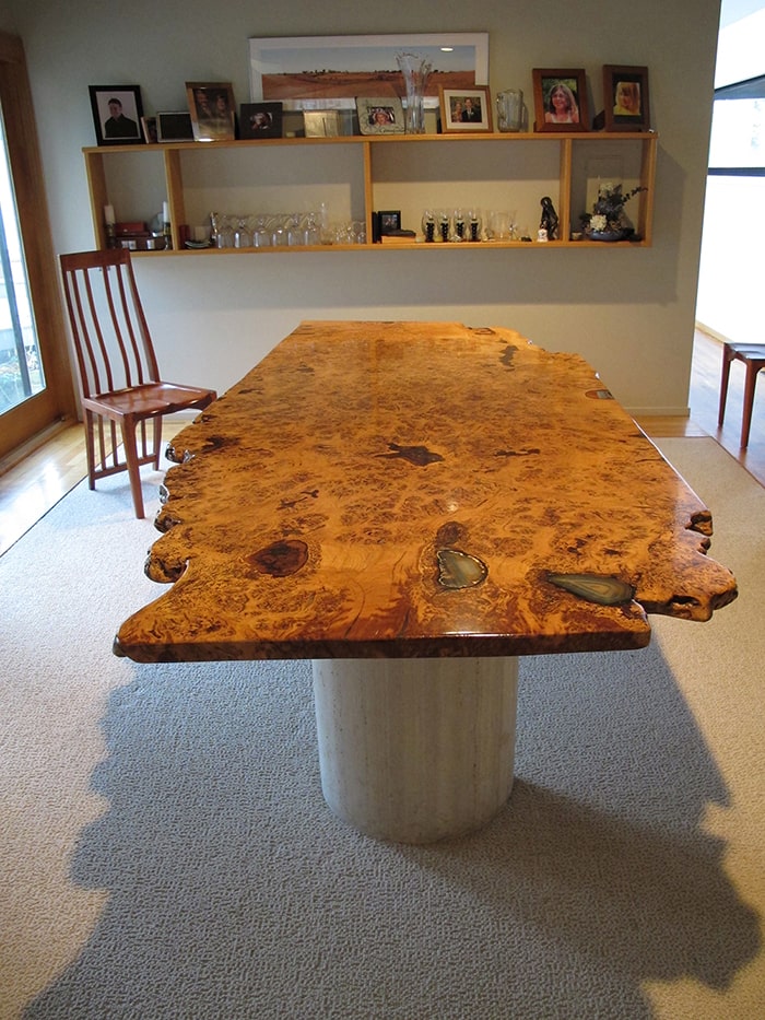 English White Oak Burl