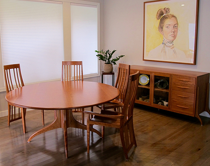 Cherry table and chairs